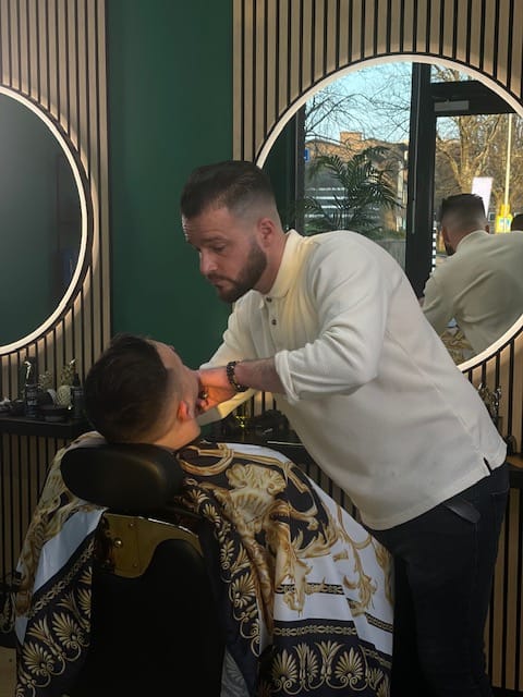 The Barbers Club fade